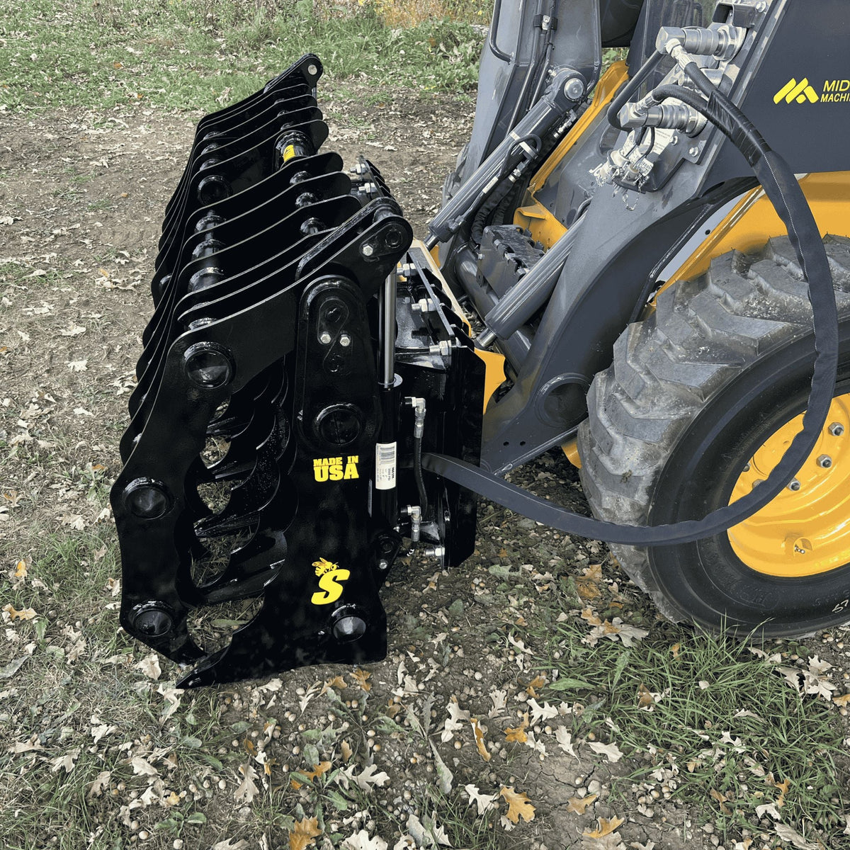 Stinger Clam Grapple | AR200 Steel | Interchangeable Mounts