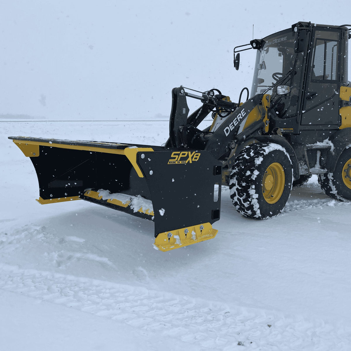 Stinger Commercial Snow Pusher | 30" Box | 6ft - 14ft Extreme