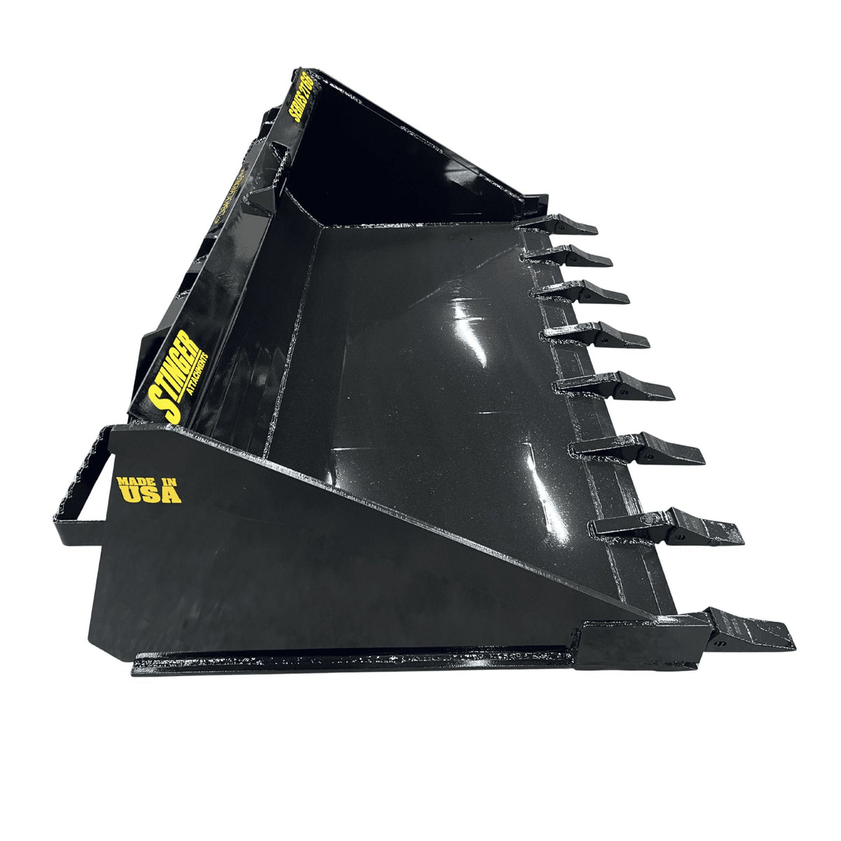 Stinger Heavy-Duty Tooth Bucket | Romac Teeth | 1/4" Shell