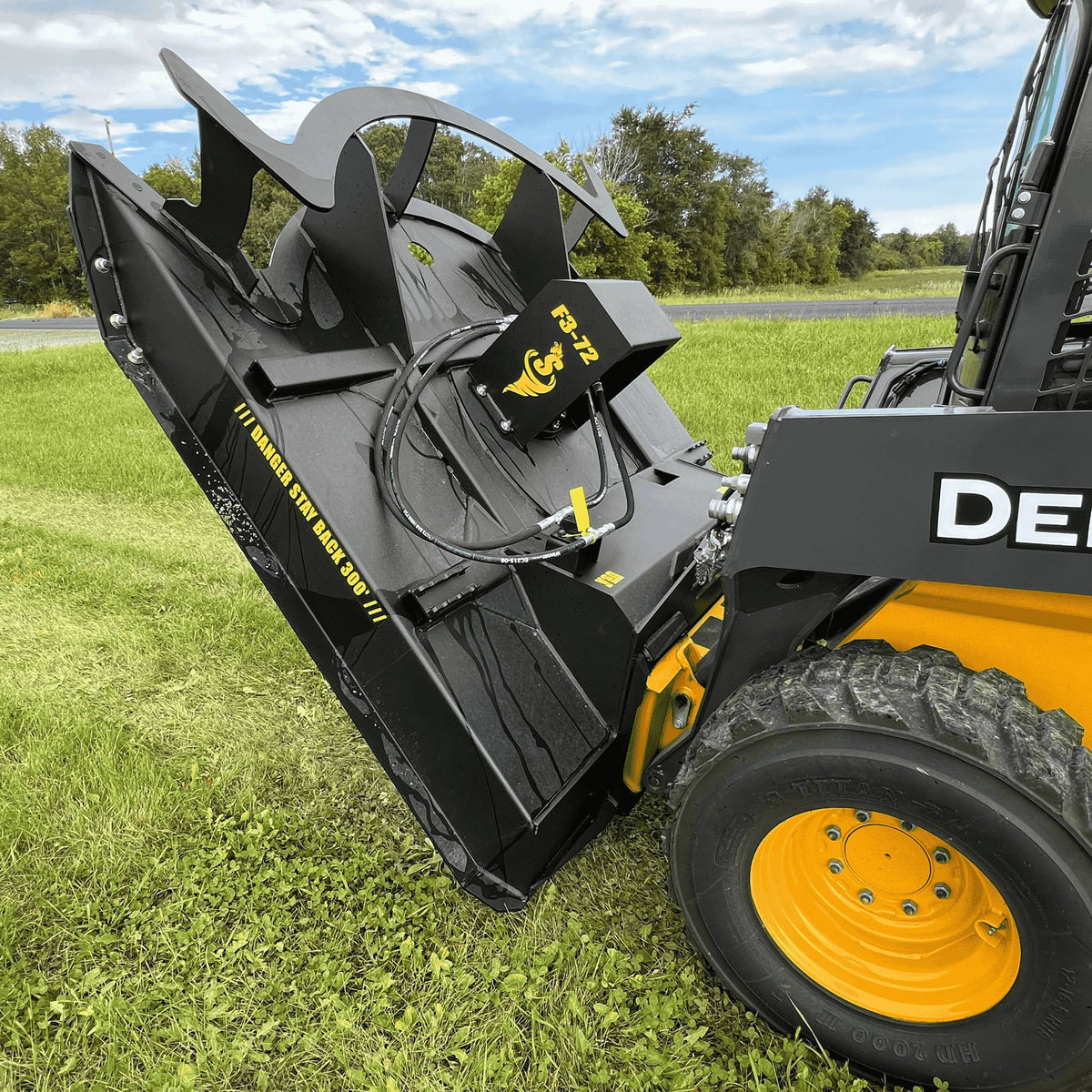 Stinger F3 Brush Cutter | Radial Piston | 6" Cut Capacity