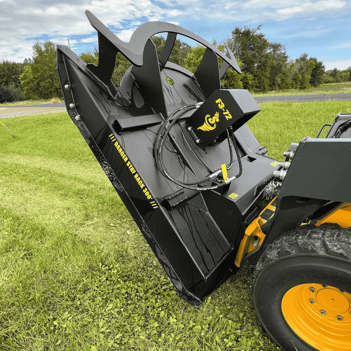 Stinger F3 Brush Cutter | Radial Piston | 6" Cut Capacity