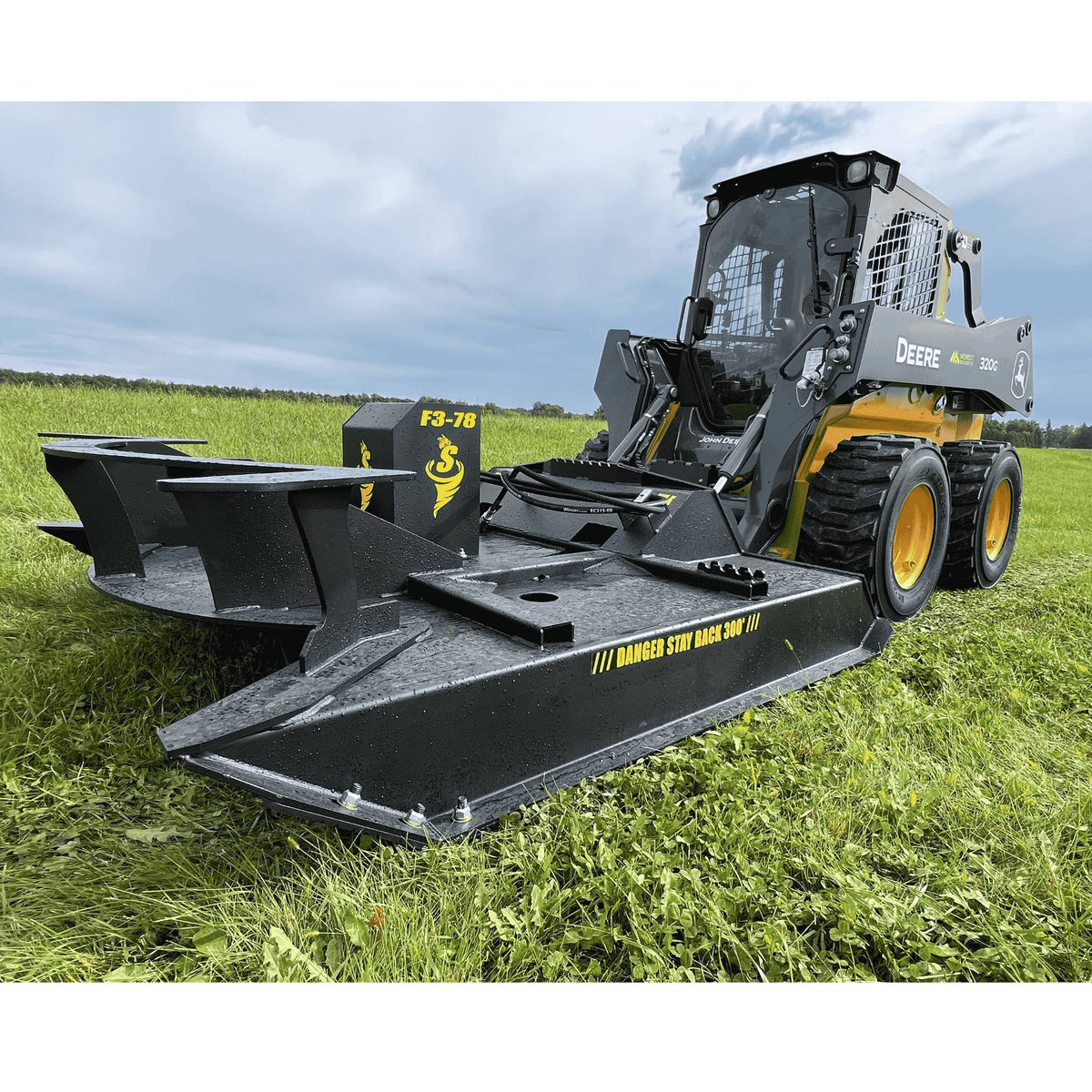 Stinger F3 Brush Cutter | Radial Piston | 6" Cut Capacity