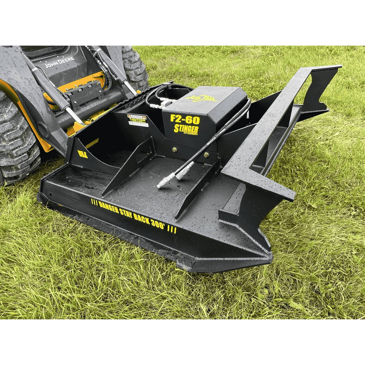 Stinger Twister F2 Series Brush Cutter | 4" Cut Capacity | Radial Piston Motor