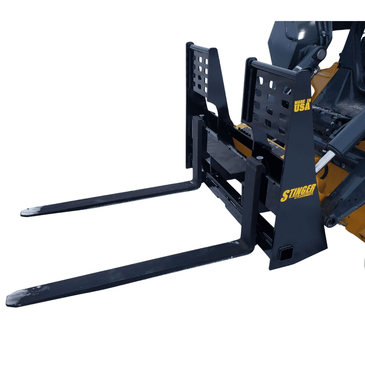 Stinger Compact Tractor Pallet Forks | Lightweight 300lb Frame | 2,500 lb