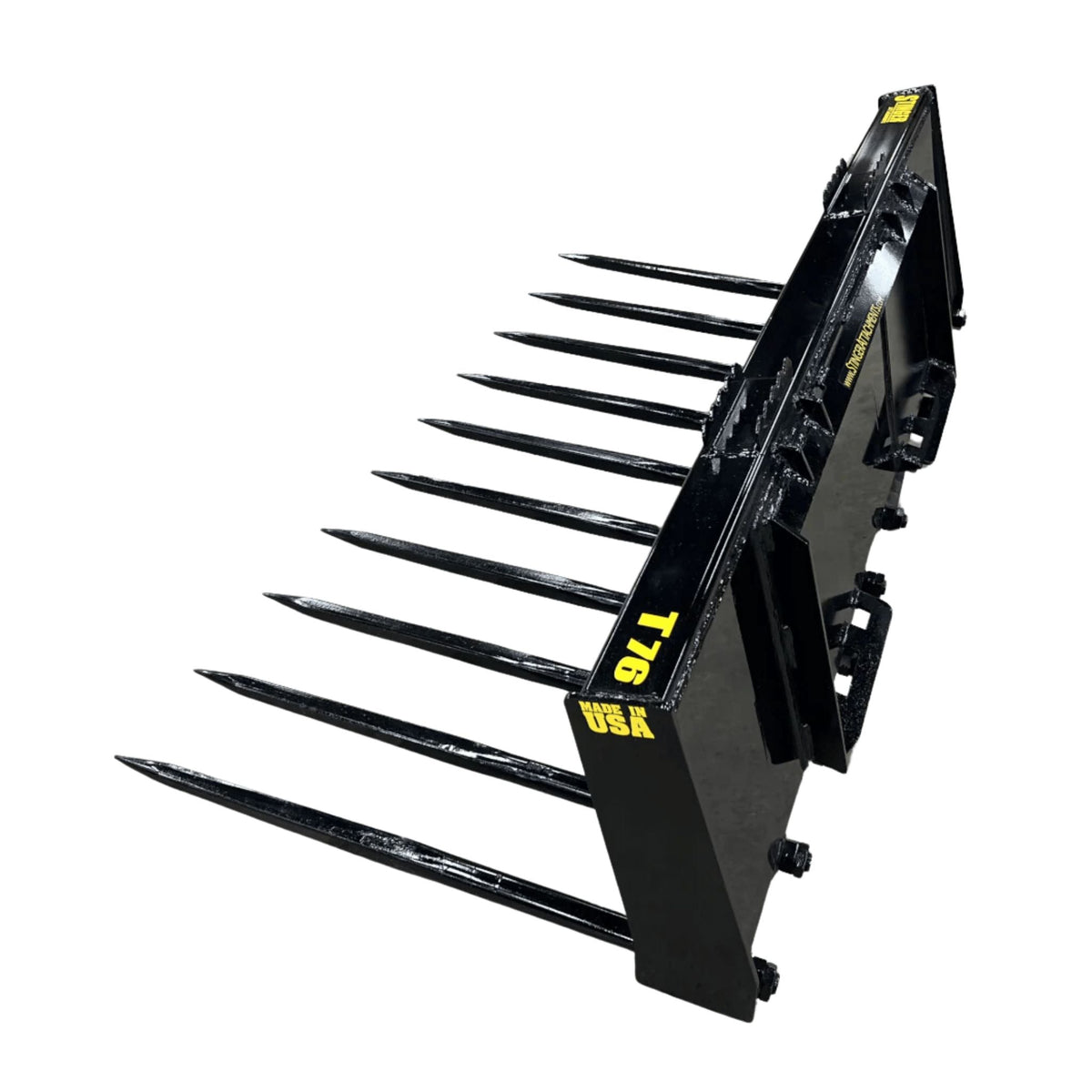 Stinger Manure Spear Bucket | Conus 2 Tines | 60" - 84"