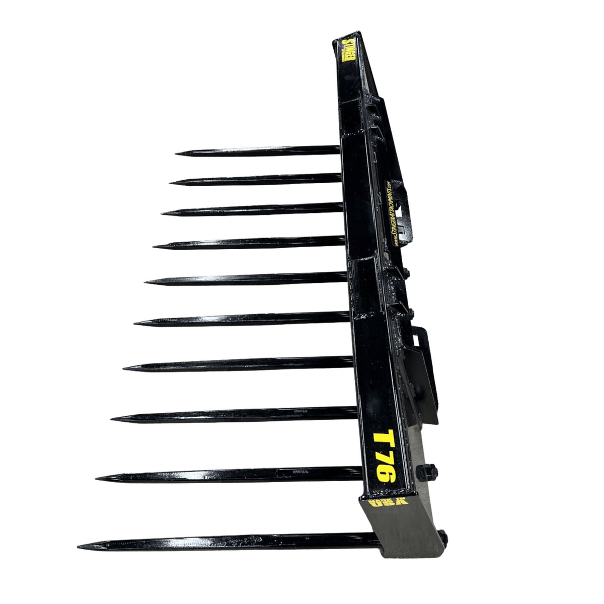 Stinger Manure Spear Bucket | Conus 2 Tines | 60" - 84"