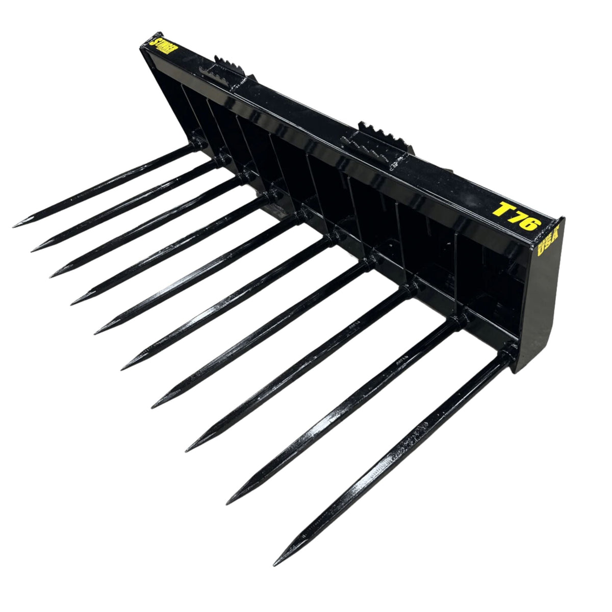 Stinger Manure Spear Bucket | Conus 2 Tines | 60" - 84"