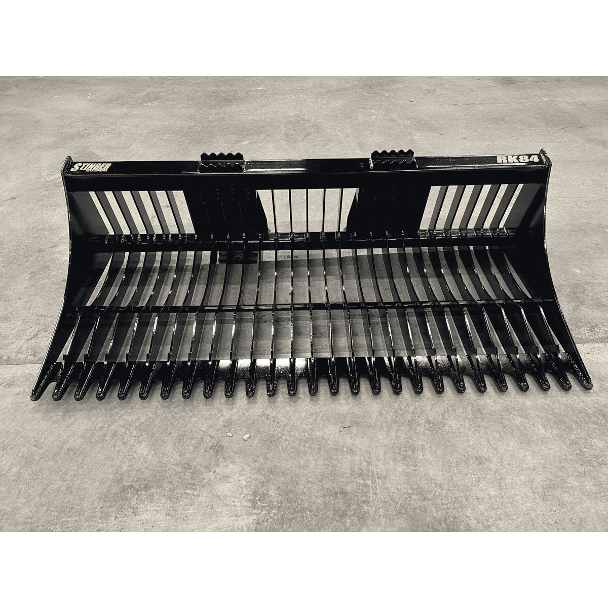 Stinger Rock Bucket (RK) | 1-Piece Tine | Grade 50 Steel