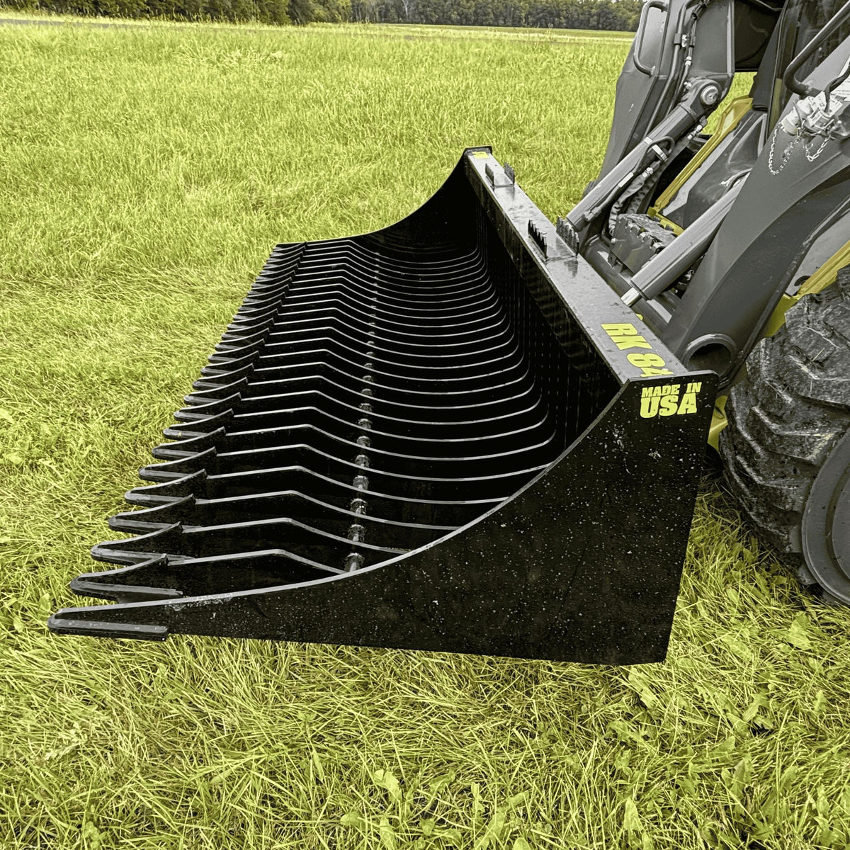 Stinger Rock Bucket (RK) | 1-Piece Tine | Grade 50 Steel