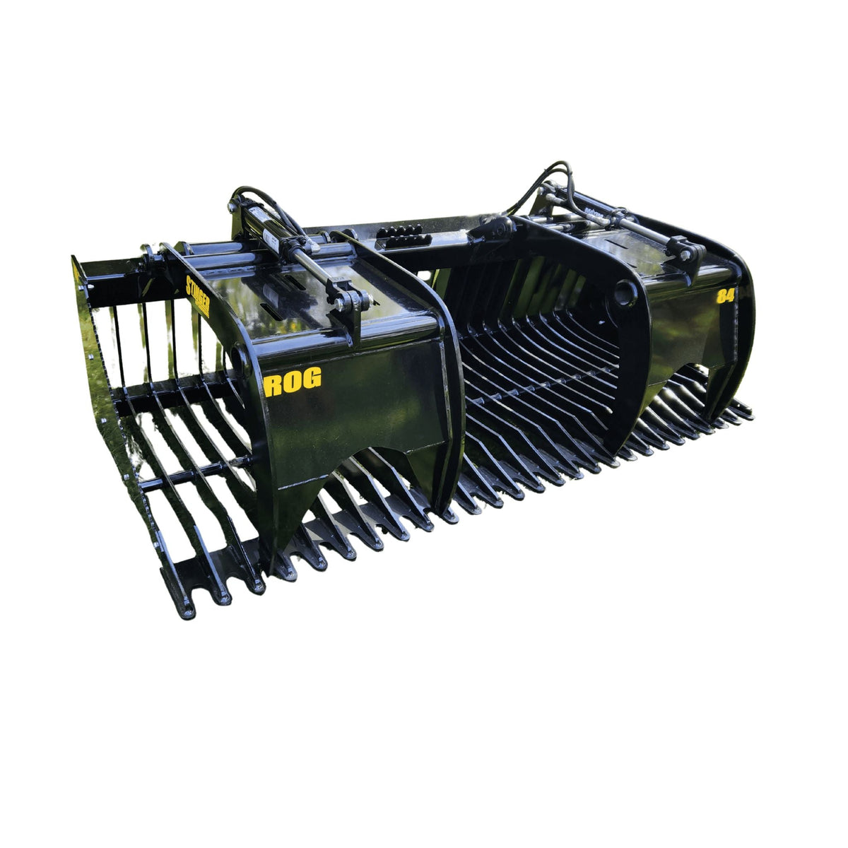 Stinger ROG Open-Side Grapple | Grade 50 Steel | Flat Tine Design