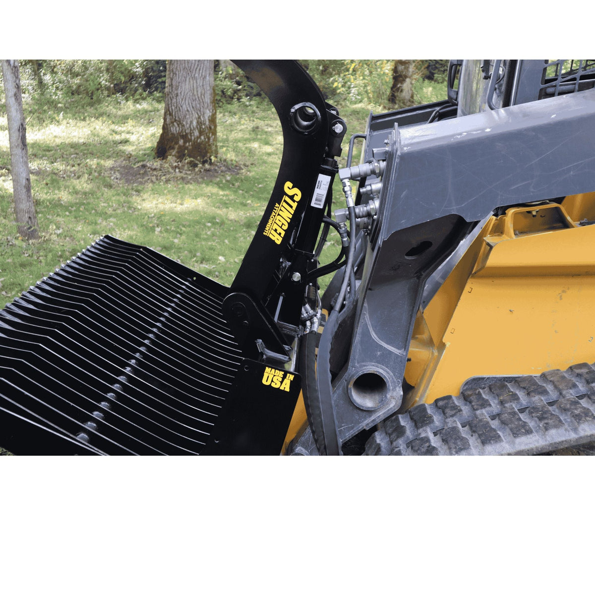 Stinger ROG Open-Side Grapple | Grade 50 Steel | Flat Tine Design